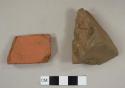 Brick fragments, possibly handmade