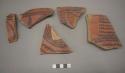 Painted potsherds