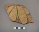 Painted potsherd (6.06" long)