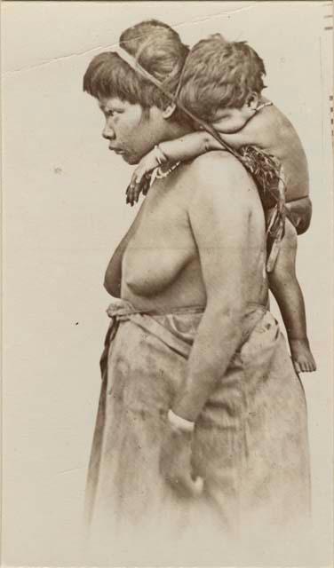 Woman with baby