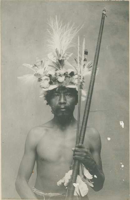 Man with bow and arrows