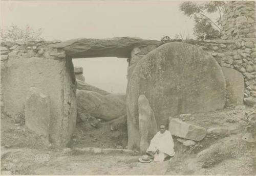 Ancient Malgache door