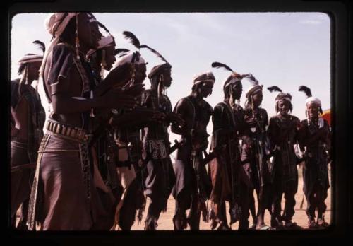 Gerewol dancing line - Niger
