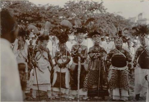 Dancers in costume