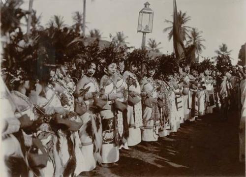 Dancers in costume