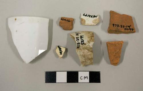 China and earthenware sherds