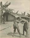 Bulu boys wrestling; Bantu of the Fang Group