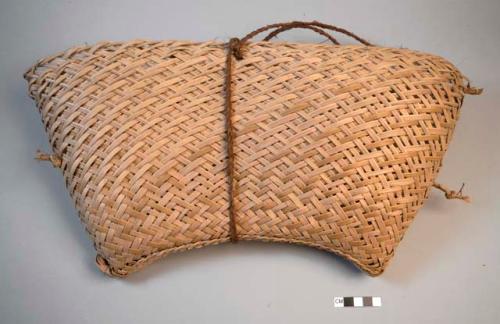 Palm leaf basket