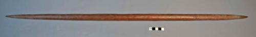 Woman's short digging stick, also defensive weapon