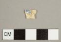 Blue transfer-print pearlware sherd