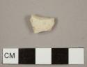 Kaolin/White ball clay pipe bowl fragment