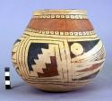 Jar, decorated ware