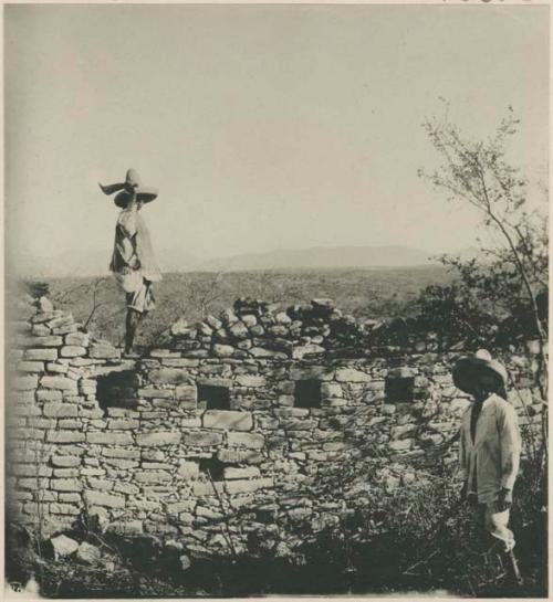 Ancient ruin about 80 or 90 miles from the City of Mexico