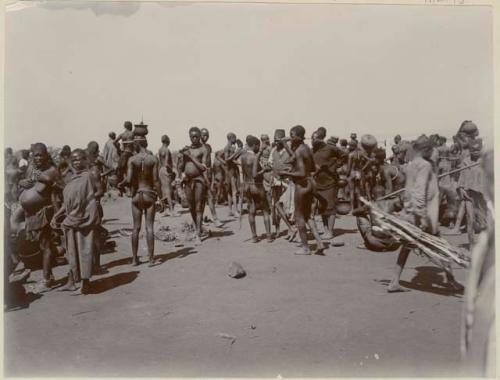 Large group standing