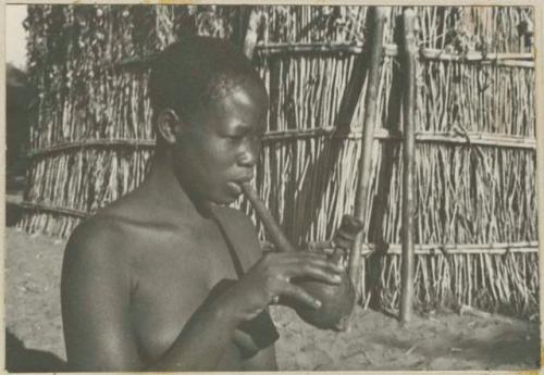 Man with water pipe