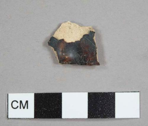 Rockingham ware sherd