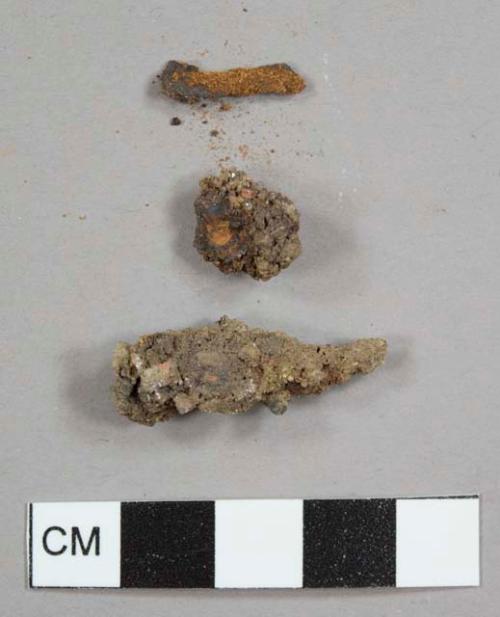 Oxidized metal fragments