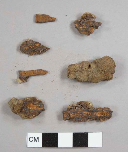 Oxidized metal fragments