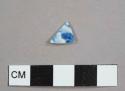 Blue transfer-printed pearlware sherd