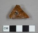 Lead-glazed red earthenware sherd