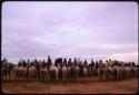 Bororo men on camelback - Niger




