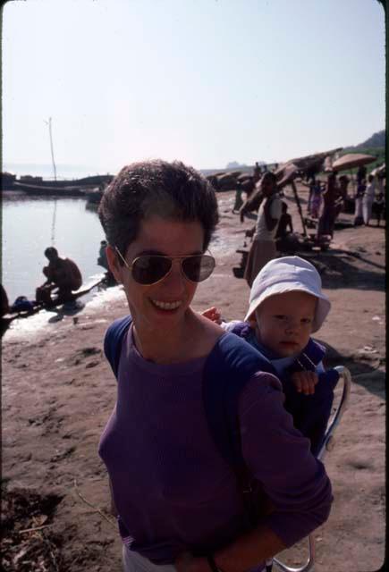 Adele Pressman and Caleb Gardner - Benares, India
