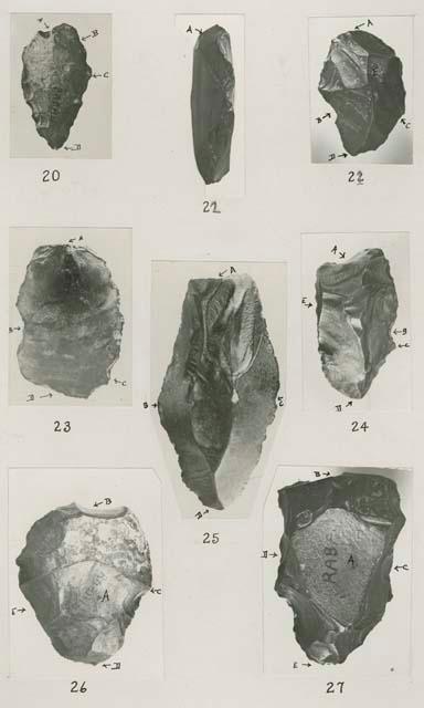 Neolithic flint tools