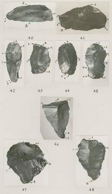 Neolithic flint tools