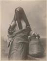 Woman with water jar