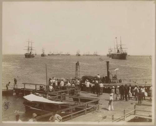 British ships in Suez canal