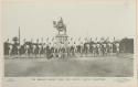 Soldiers in front of the Gordon statue