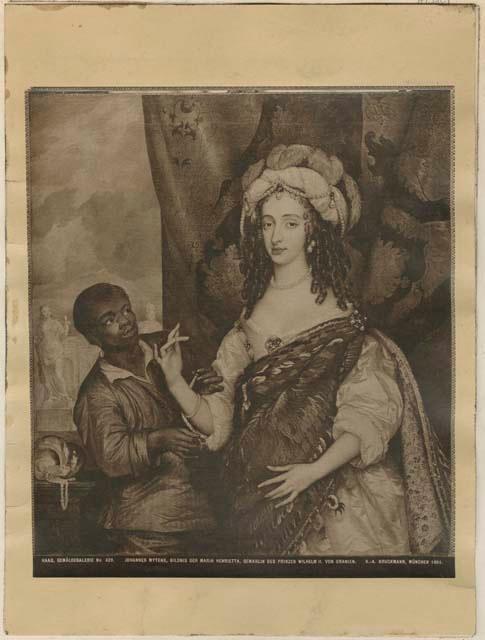 Johannes Mytens painting of Dutch princess Maria Henrietta