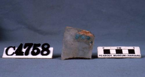 Fragment of vessel with hieroglyph