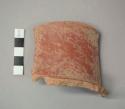 Pucara polished red ware rim sherd