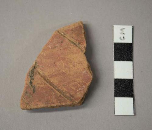 Pucara polychrome potsherd