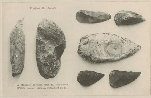 Flaked stone tools