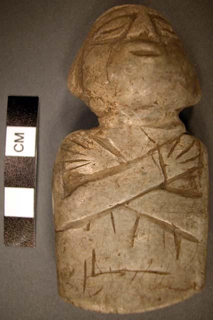 Torso & head, stone figurine