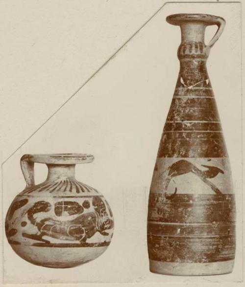 Two ceramic vessels
