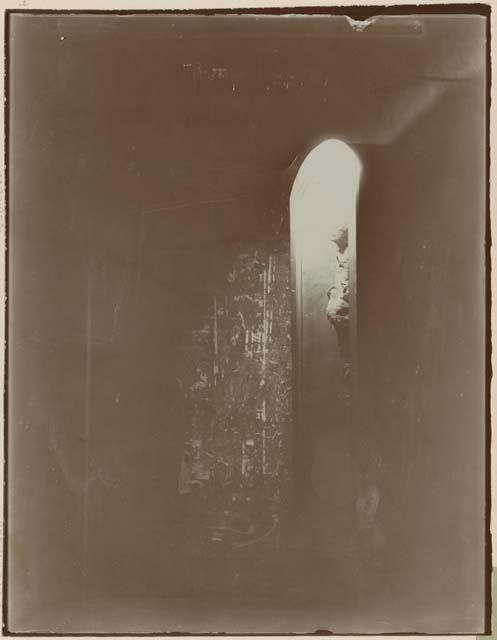 Interior of the tombs of the kings of Thebes