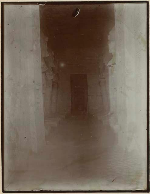 Interior of the tombs of the kings of Thebes