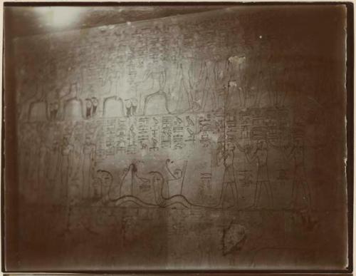 Interior of the tombs of the kings of Thebes