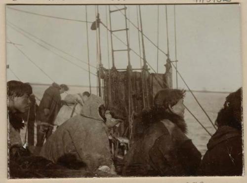 Men on the deck of a ship