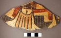 Restorable sikyatki polychrome potsherd