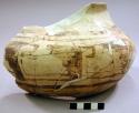 Sherds of small polychrome pottery jar