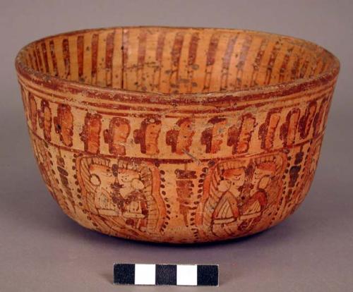 Yojoa polychrome straight rim bowl