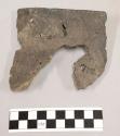 1 decorated earthenware rim sherd