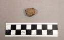 1 decorated earthenware body sherd