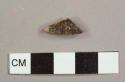 Black lead-glazed red earthenware sherd