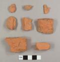 Brick fragments, including some handmade