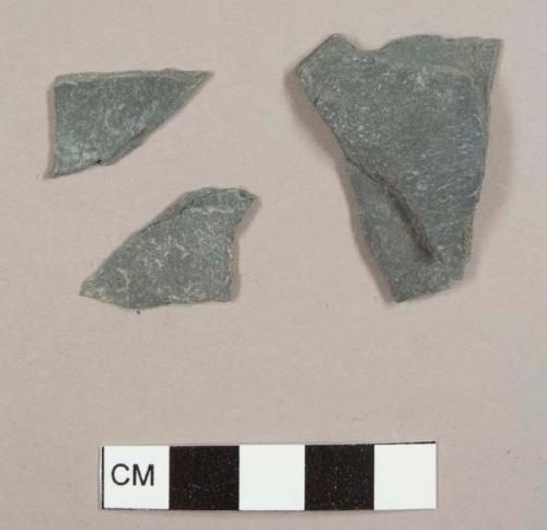 Slate fragments